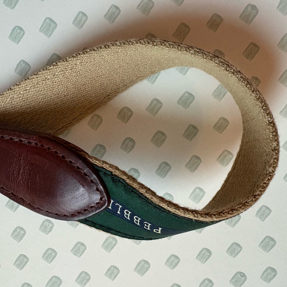 FIRM PRICE Pebble Beach 1919 Golf Belt - Picture 6 of 13